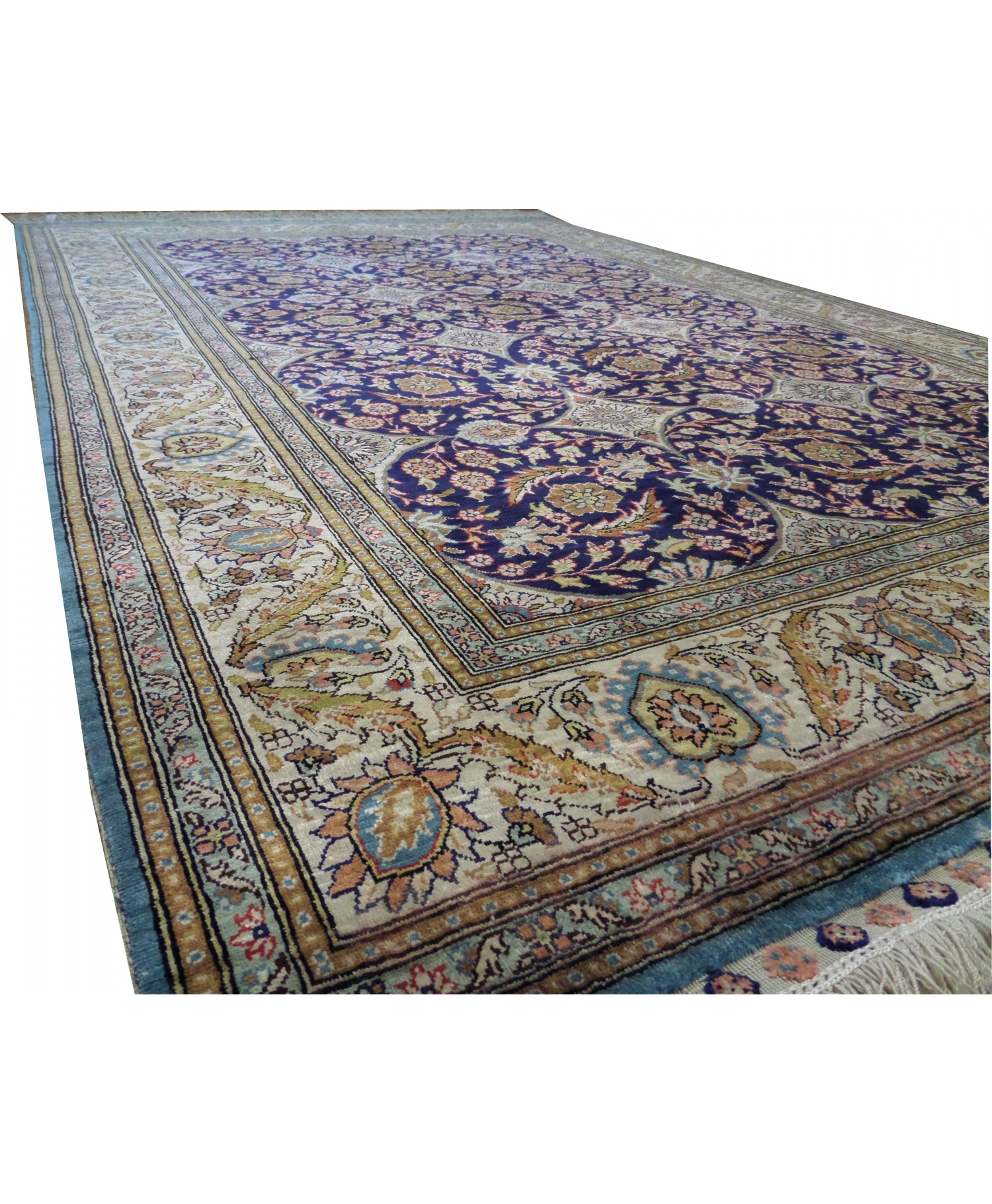 Handmade Turkish Kayseri Original Silk Carpet FREE SHIPPING..!